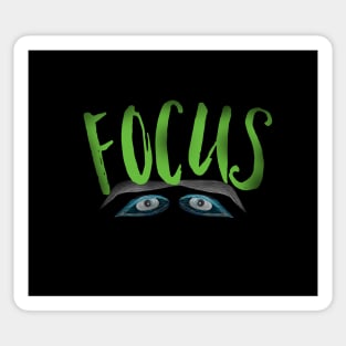 Focus eyes 4 Sticker